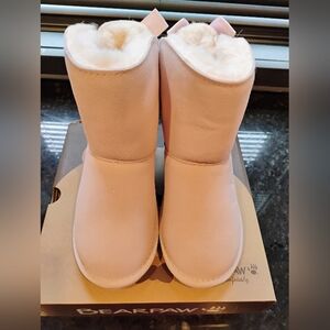 Bearpaw Milly Pale Pink Boots Toddler 11 Brand New